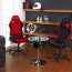 DXRACER(DXレーサー)デラックスレーサーオフィス&ゲーミングチェアDXR-BKN(ブラック) DXR-BKN